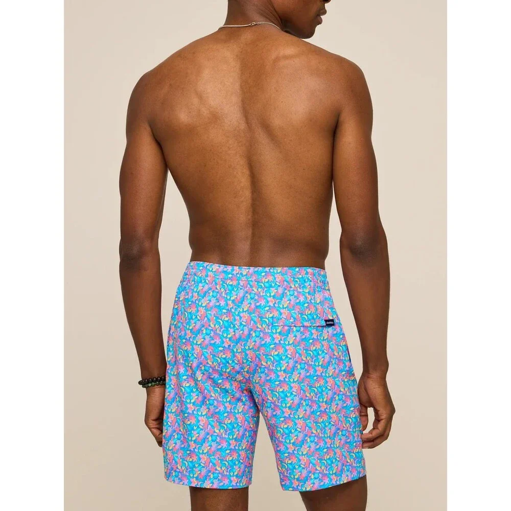 Chubbies Lined Mens Swim Trunks 7 Inch Swim Shorts and Mens Shorts with Elastic